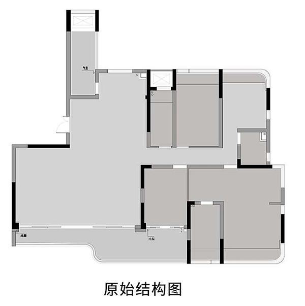 四室三衛(wèi)兩廳一廚 營(yíng)造溫文爾雅的現(xiàn)代極致空間-成都大晶裝飾公司19